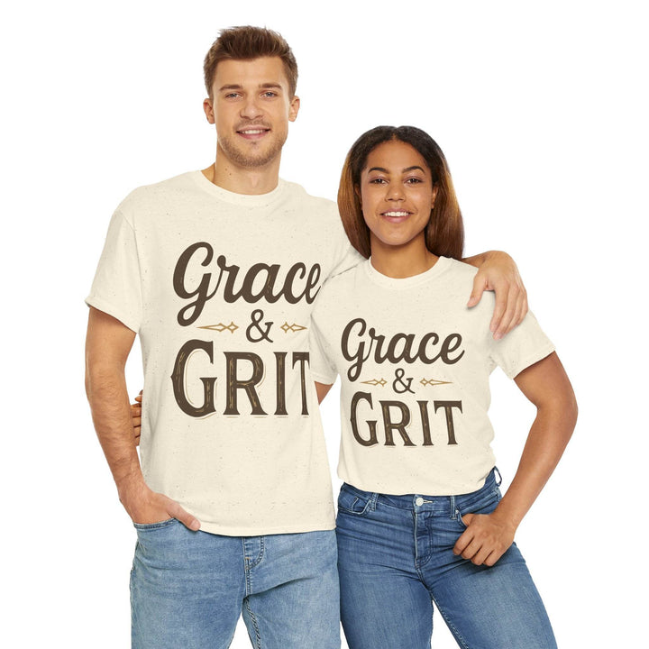 Grace and Grit Motivational Clothing T-Shirt - Gutsy Garb
