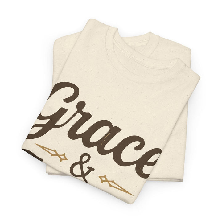 Grace and Grit Motivational Clothing T-Shirt - Gutsy Garb