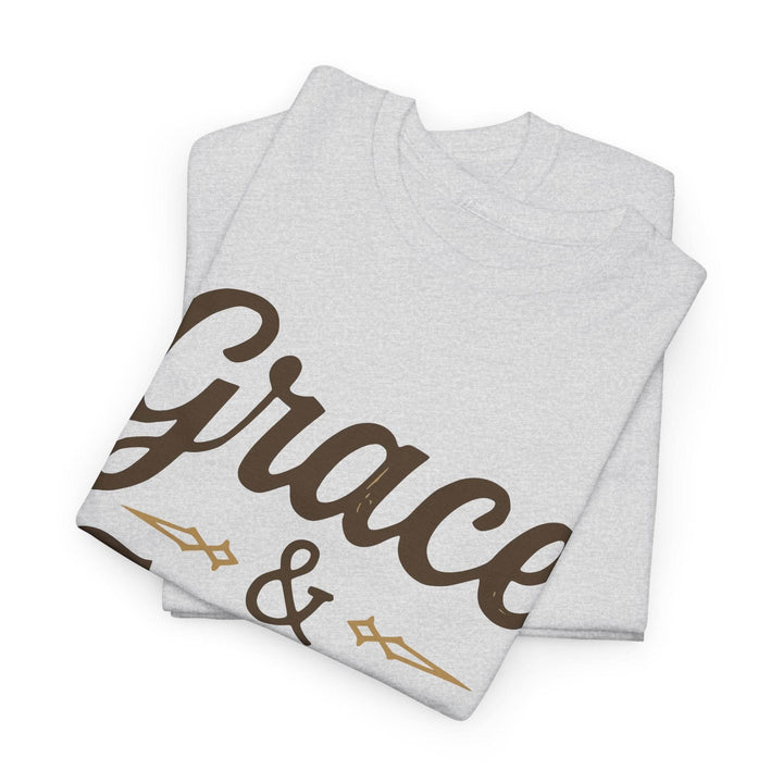 Grace and Grit Motivational Clothing T-Shirt - Gutsy Garb