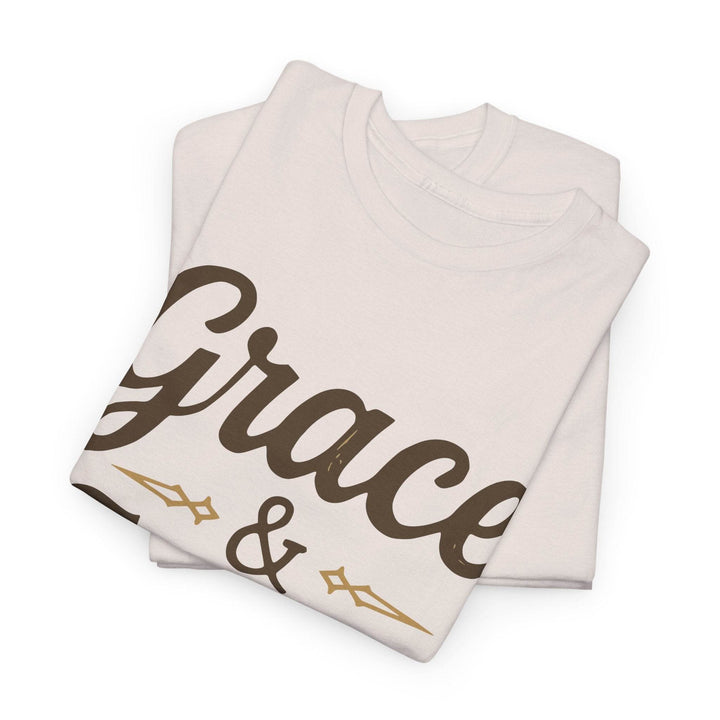 Grace and Grit Motivational Clothing T-Shirt - Gutsy Garb