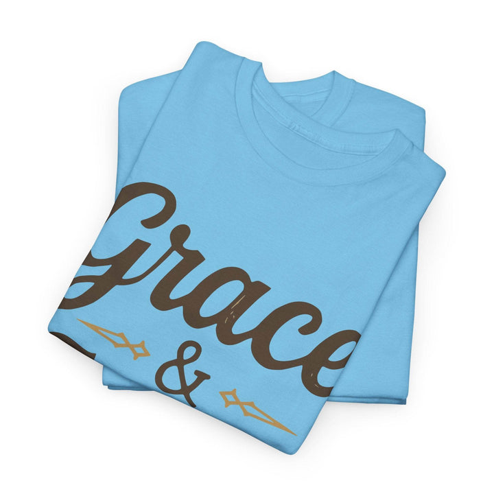 Grace and Grit Motivational Clothing T-Shirt - Gutsy Garb