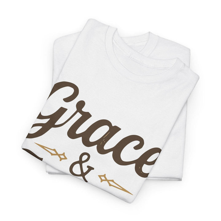 Grace and Grit Motivational Clothing T-Shirt - Gutsy Garb