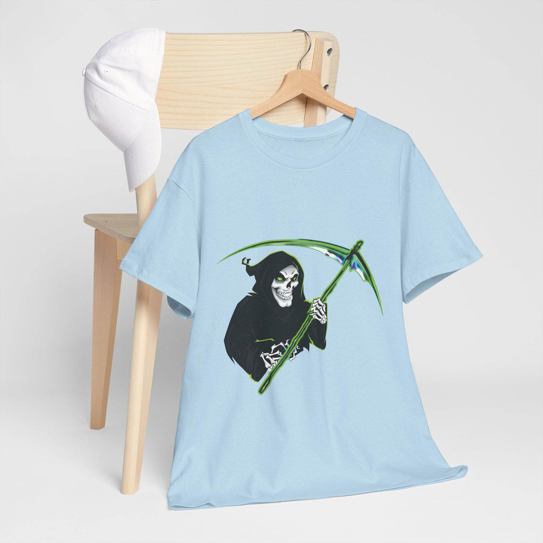 Gothic Grim Reaper T-Shirt - Neon Green - Gutsy Garb