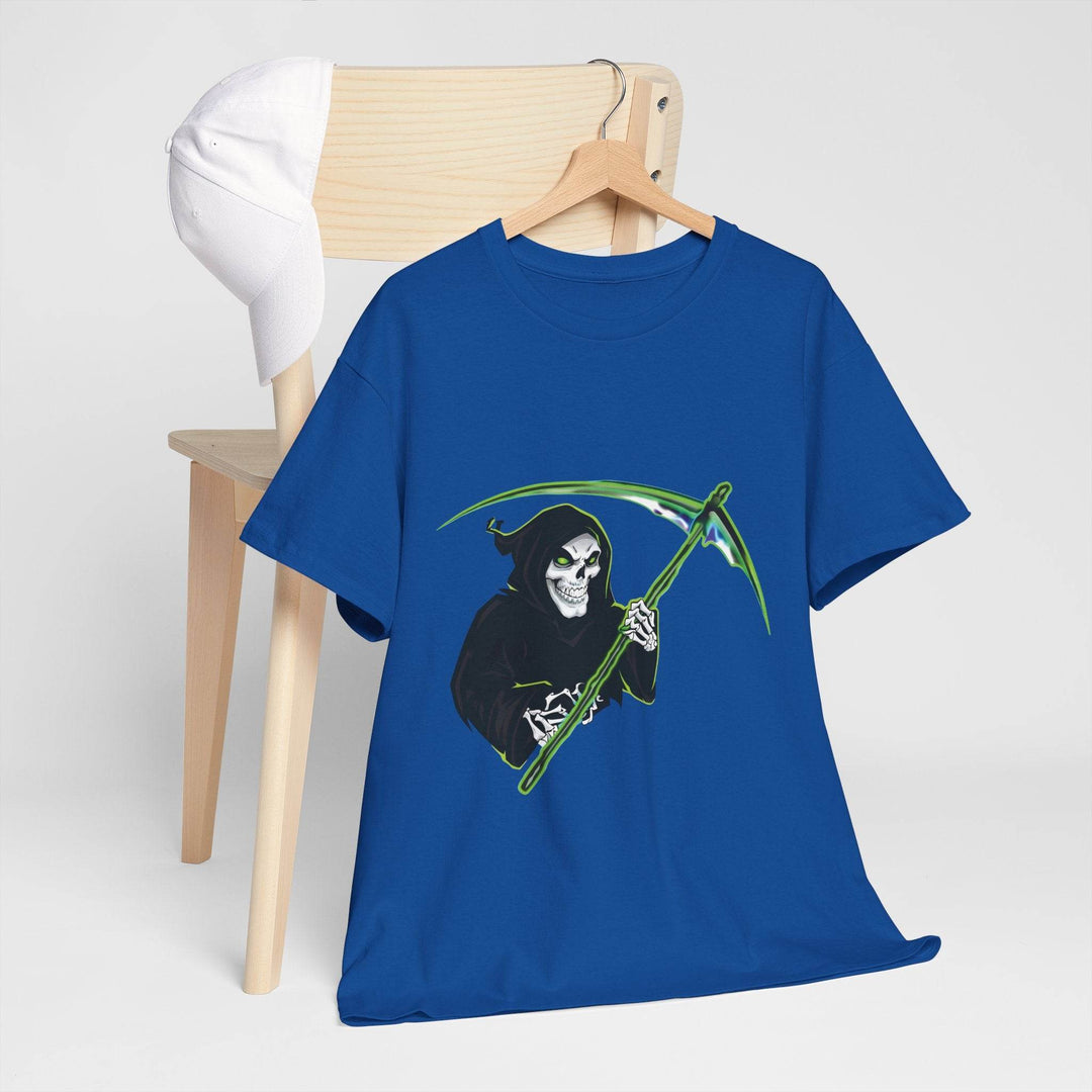 Gothic Grim Reaper T-Shirt - Neon Green - Gutsy Garb