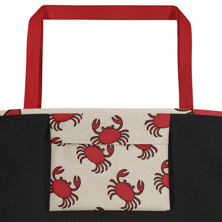 Cute Crab Beach Tote for Women - Stylish & Durable - Gutsy Garb