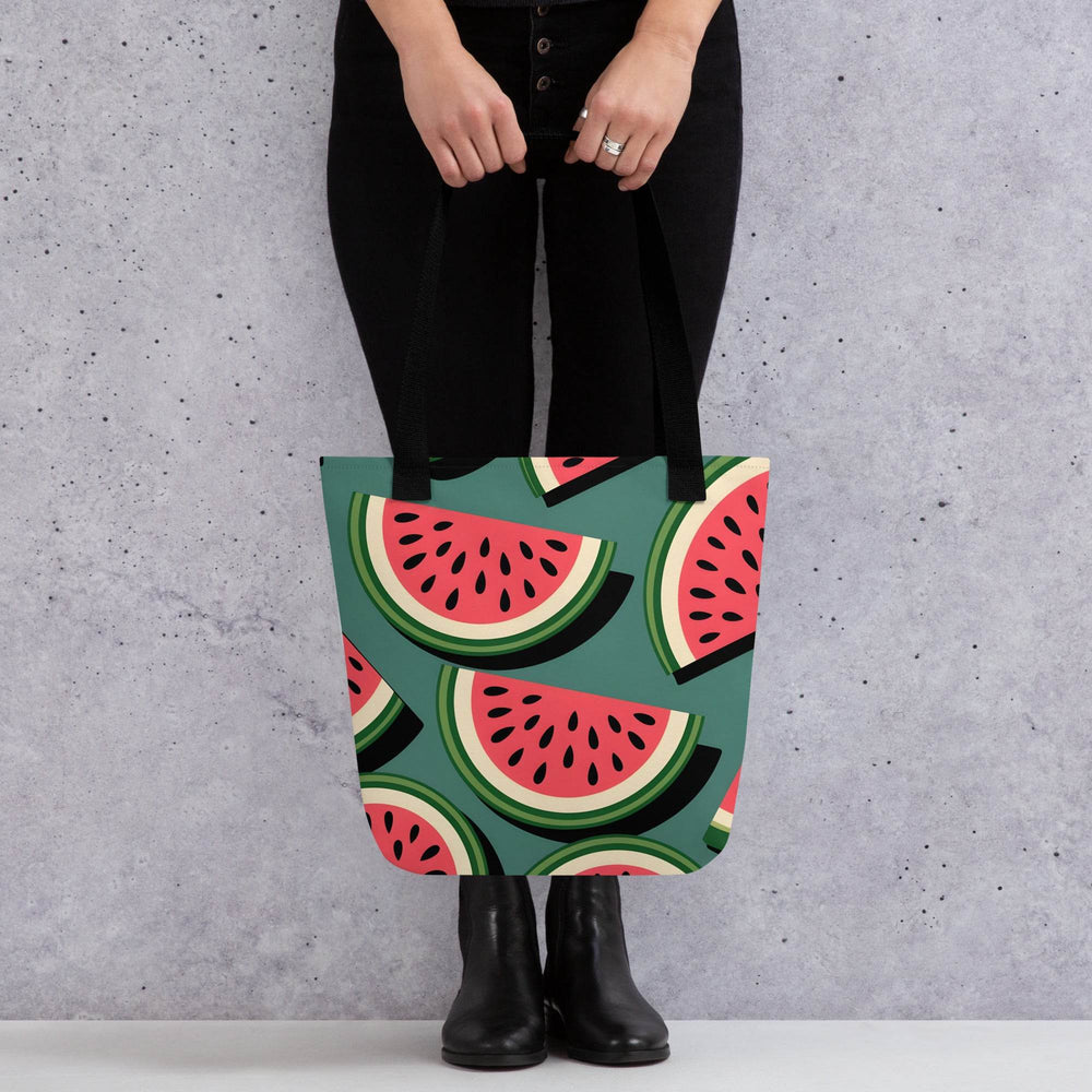 Watermelon Print Tote Bag – Bold & Stylish - Gutsy Garb
