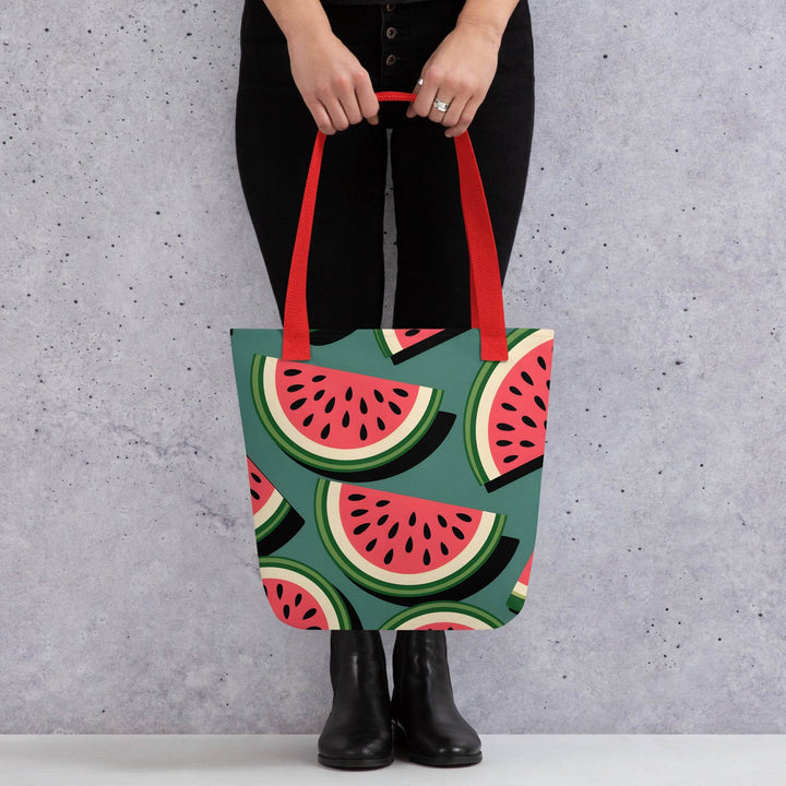 Watermelon Print Tote Bag – Bold & Stylish - Gutsy Garb