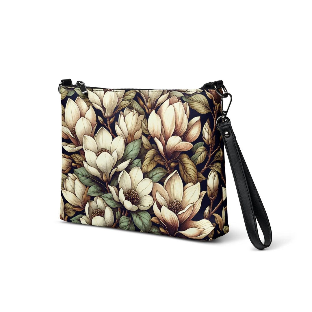 Gutsy Garb Magnolia Print Purse with Wrist Strap - Gutsy Garb