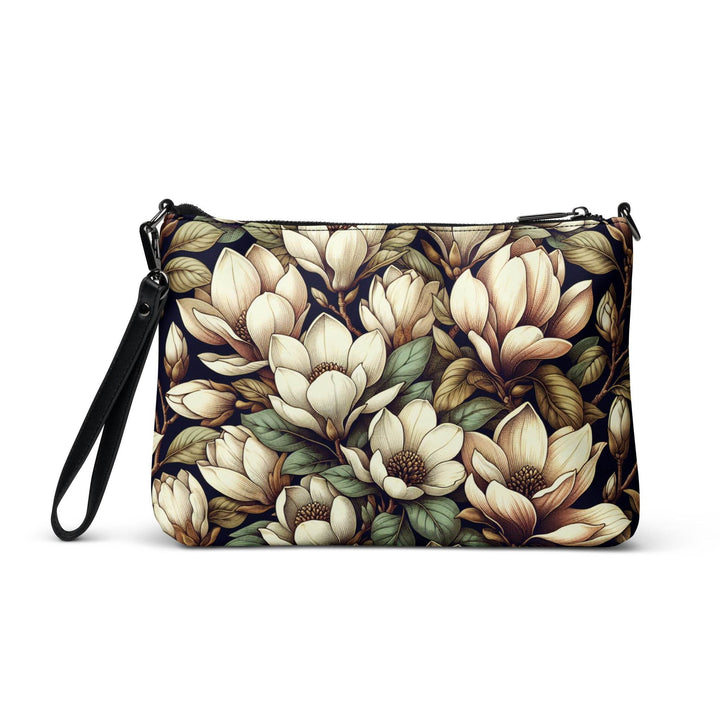 Gutsy Garb Magnolia Print Purse with Wrist Strap - Gutsy Garb