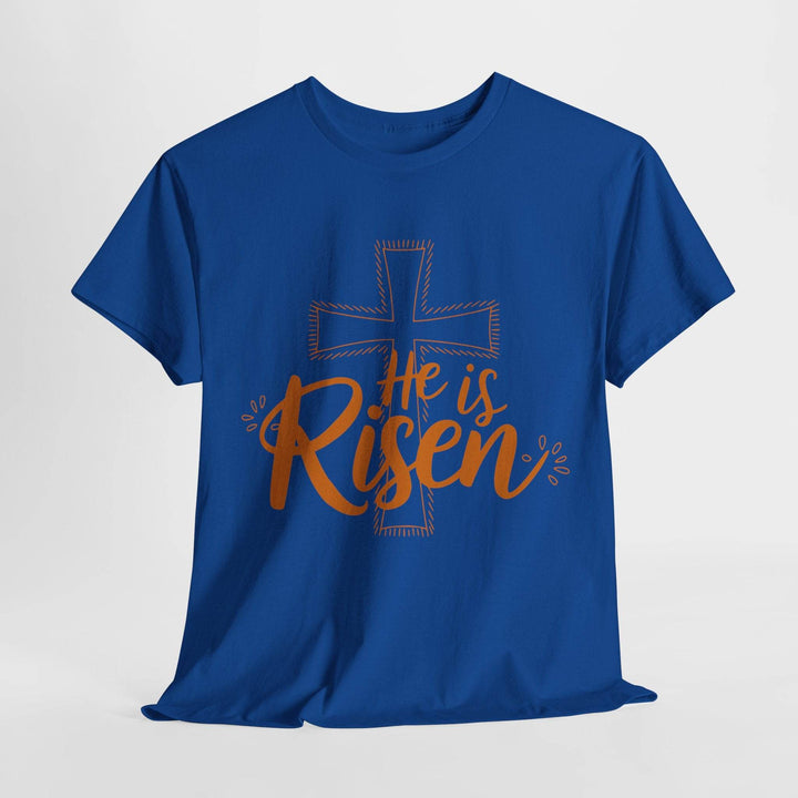 Inspirational Religious Graphic Tee He is Risen - Gutsy Garb