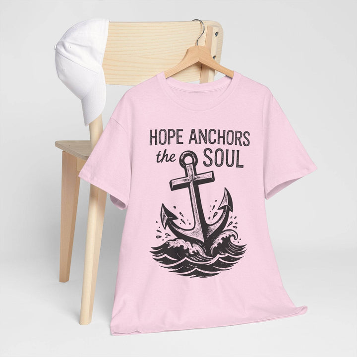 Hope Anchors the Soul T-Shirt - Bold Design - Gutsy Garb