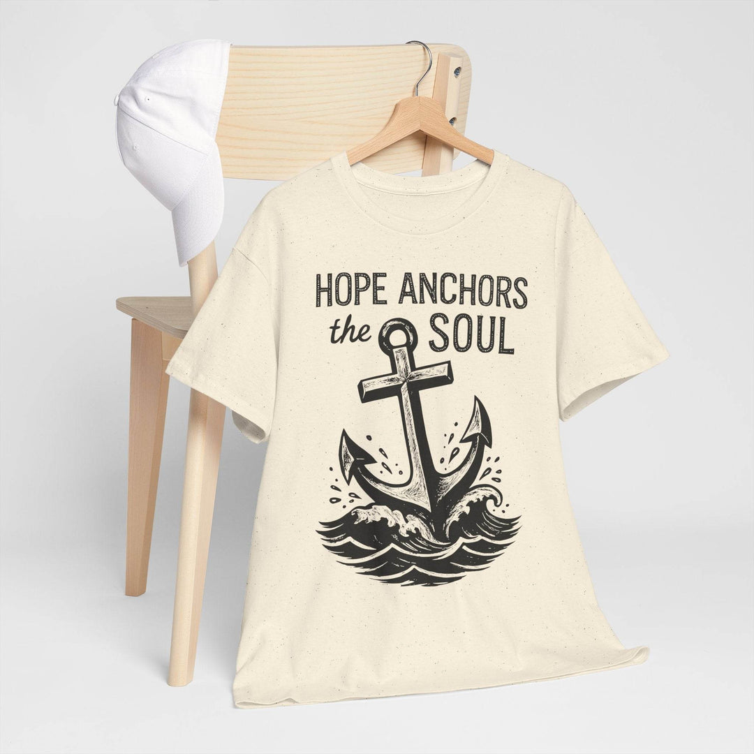 Hope Anchors the Soul T-Shirt - Bold Design - Gutsy Garb