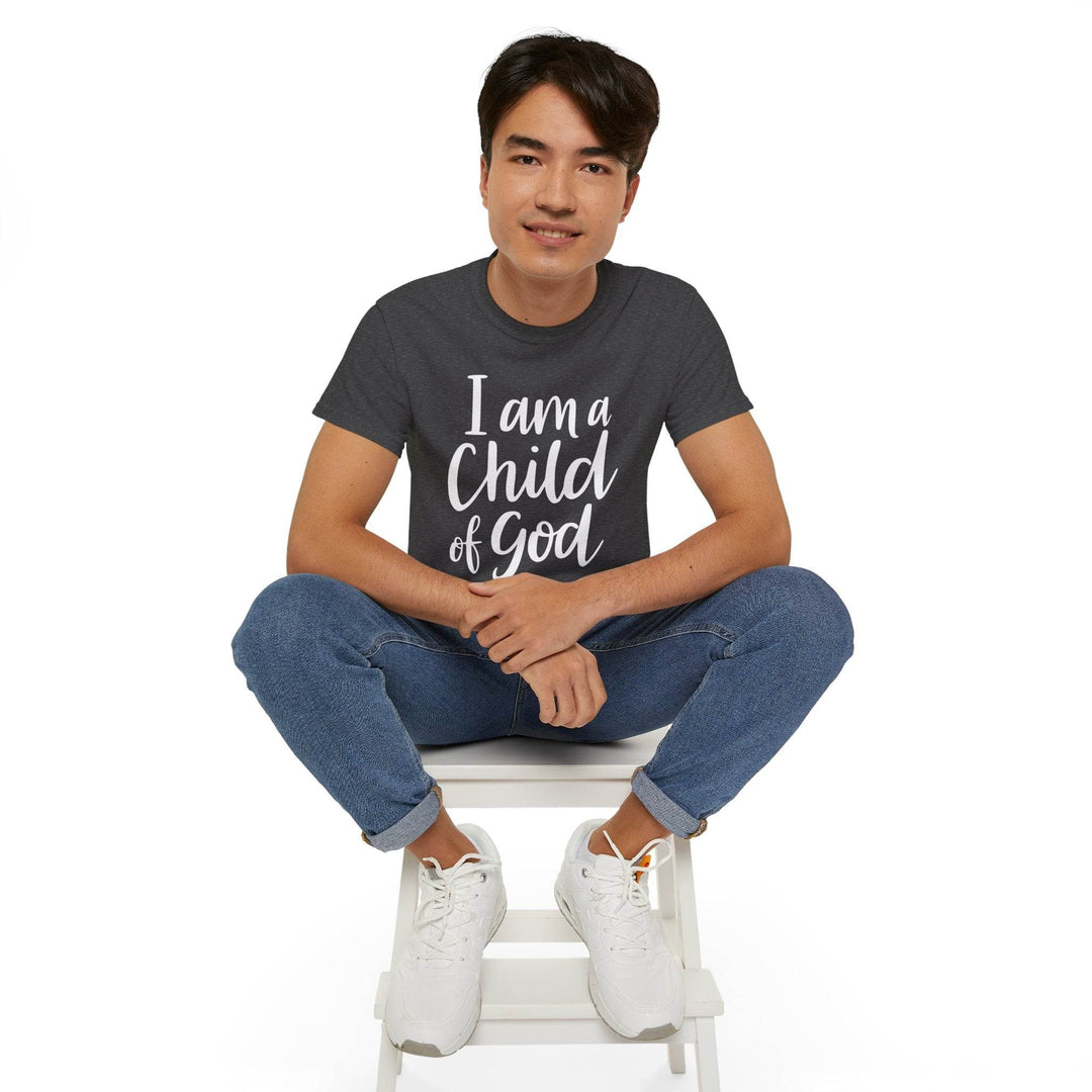 I Am a Child of God Shirt - Bold Faith Tee - Gutsy Garb