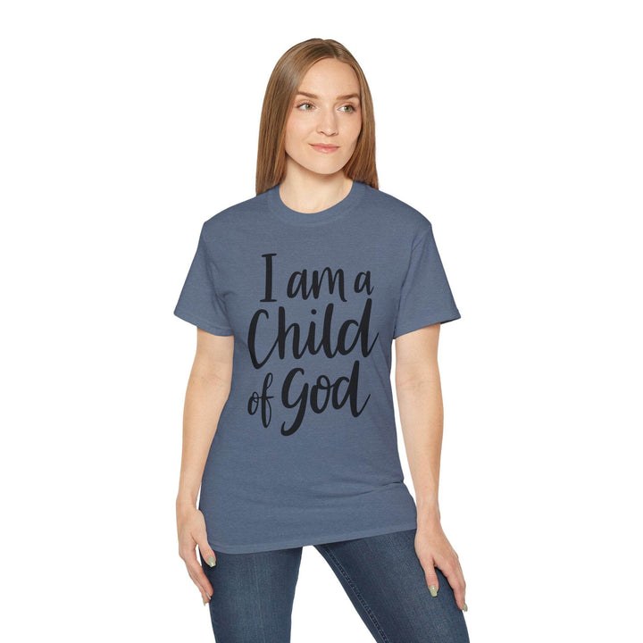 I Am a Child of God Shirt - Bold Faith Tee - Gutsy Garb