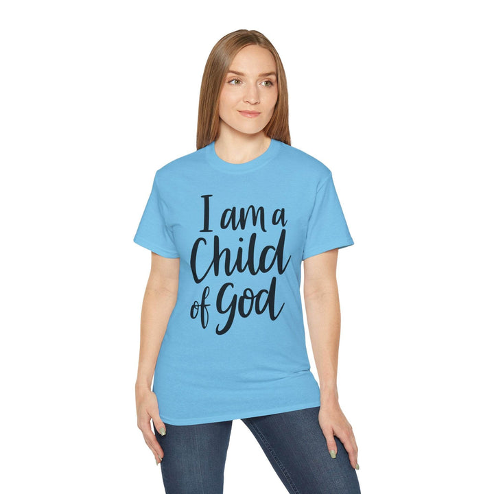 I Am a Child of God Shirt - Bold Faith Tee - Gutsy Garb