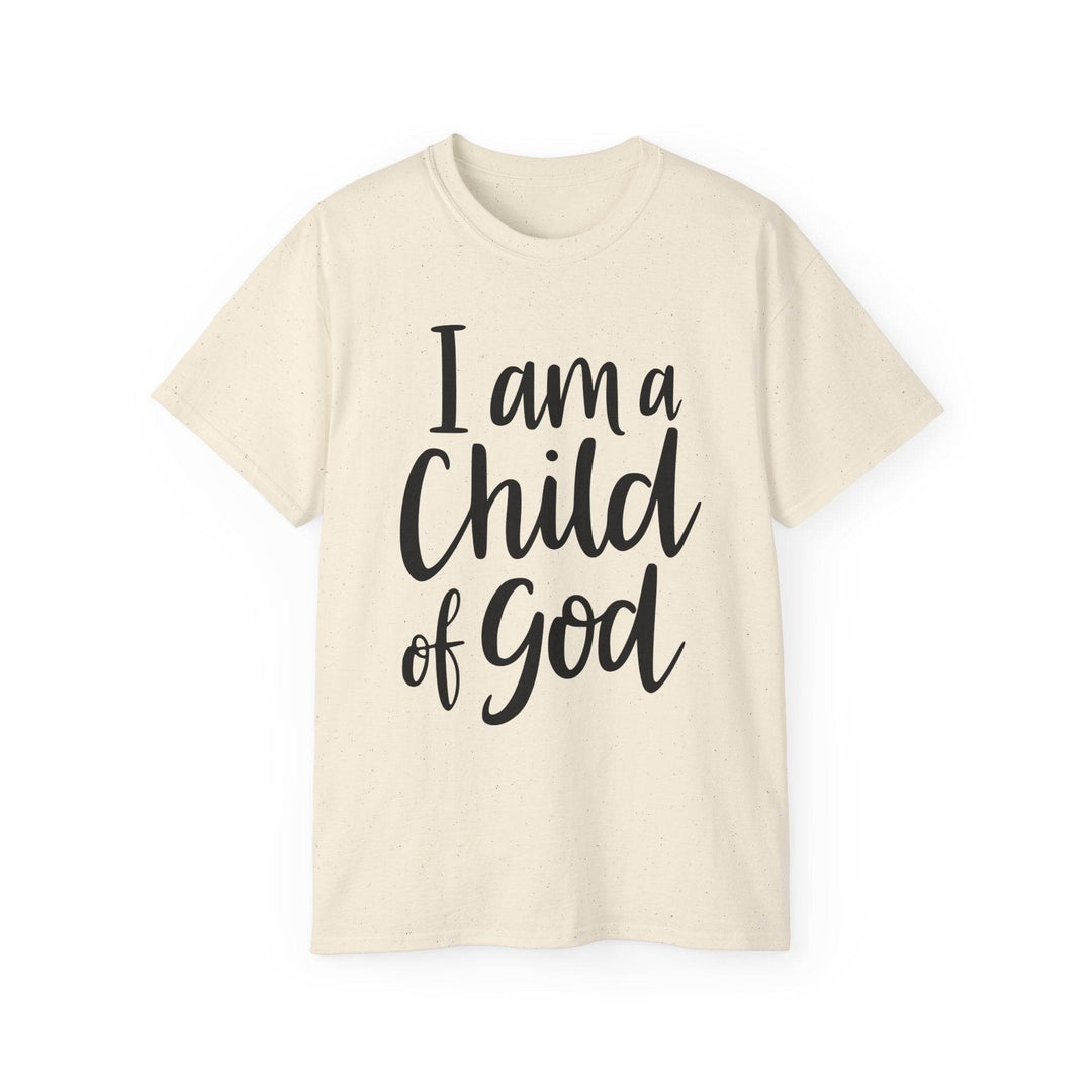 I Am a Child of God Shirt - Bold Faith Tee - Gutsy Garb