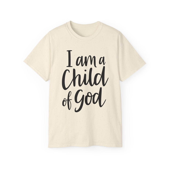 I Am a Child of God Shirt - Bold Faith Tee - Gutsy Garb