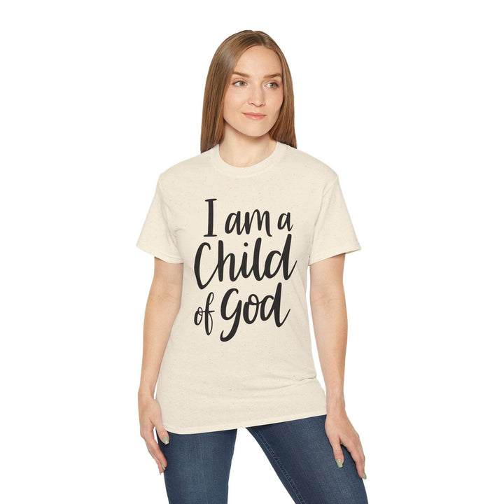 I Am a Child of God Shirt - Bold Faith Tee - Gutsy Garb