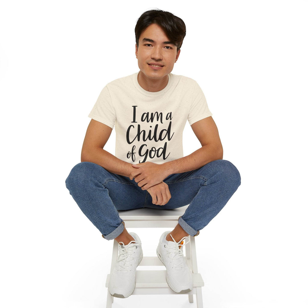 I Am a Child of God Shirt - Bold Faith Tee - Gutsy Garb