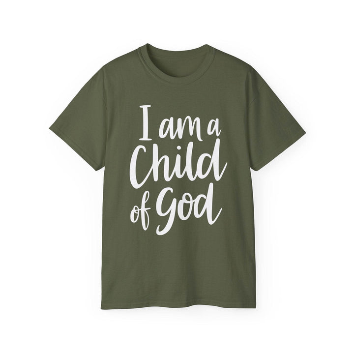 I Am a Child of God Shirt - Bold Faith Tee - Gutsy Garb