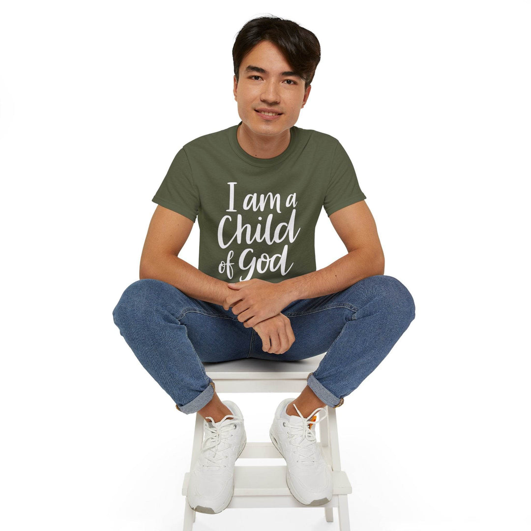 I Am a Child of God Shirt - Bold Faith Tee - Gutsy Garb