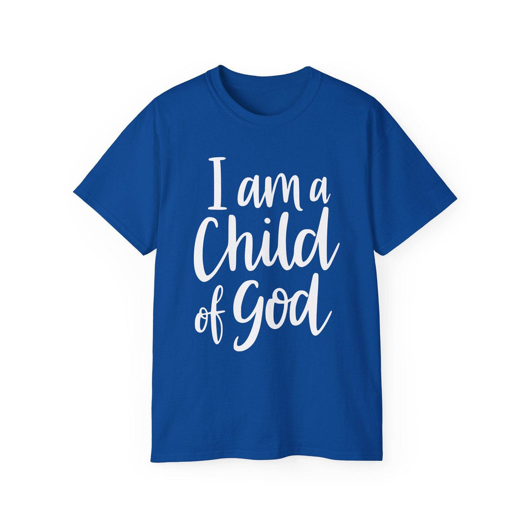 I Am a Child of God Shirt - Bold Faith Tee - Gutsy Garb