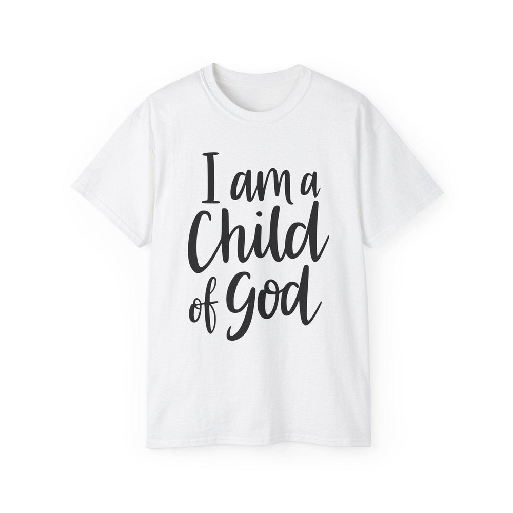 I Am a Child of God Shirt - Bold Faith Tee - Gutsy Garb