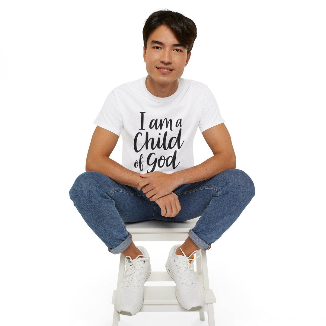 I Am a Child of God Shirt - Bold Faith Tee - Gutsy Garb