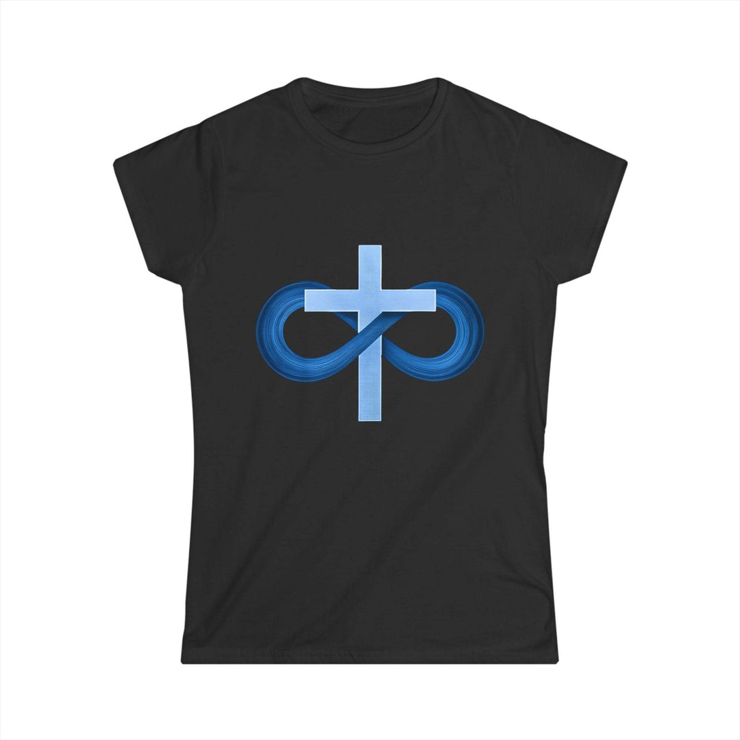 Infinity Cross Christian Shirt Bold Design - Gutsy Garb