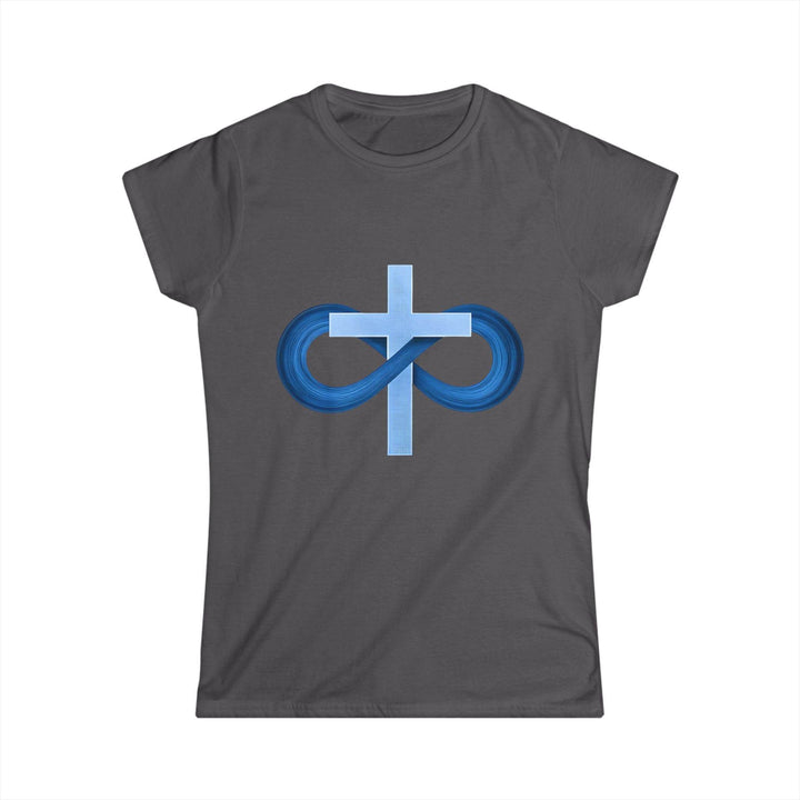 Infinity Cross Christian Shirt Bold Design - Gutsy Garb