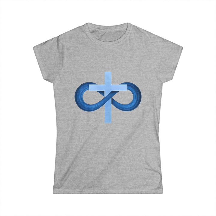 Infinity Cross Christian Shirt Bold Design - Gutsy Garb