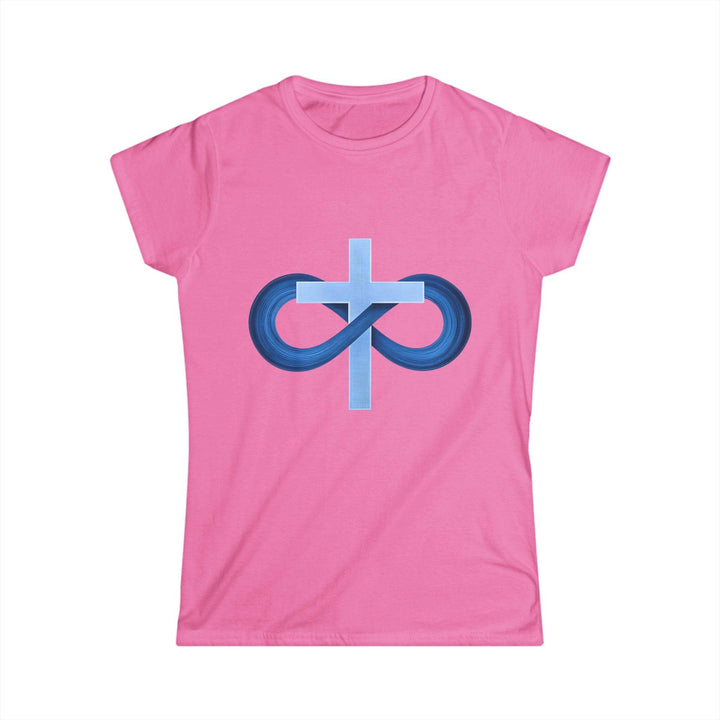 Infinity Cross Christian Shirt Bold Design - Gutsy Garb