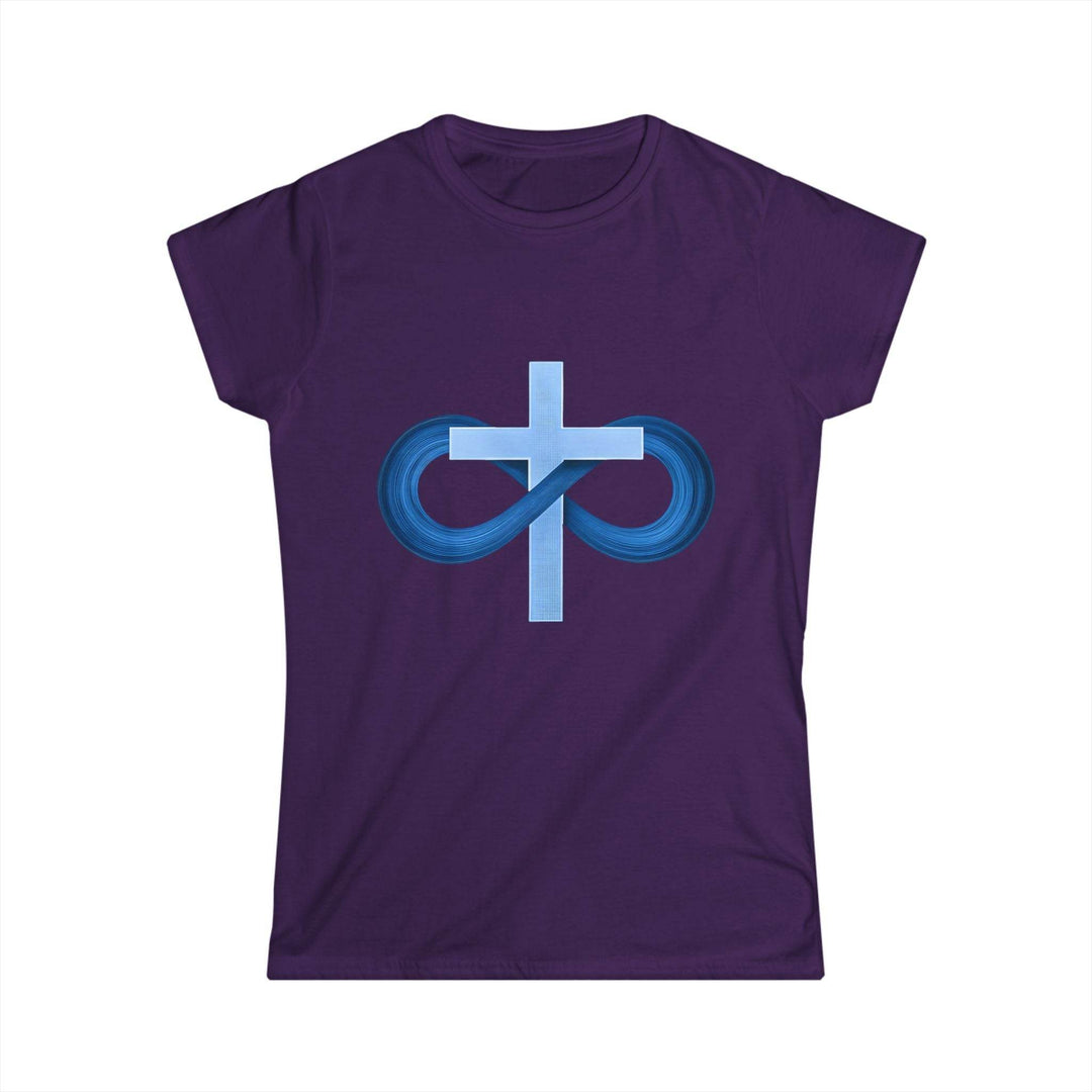 Infinity Cross Christian Shirt Bold Design - Gutsy Garb