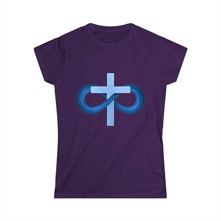 Infinity Cross Christian Shirt Bold Design - Gutsy Garb