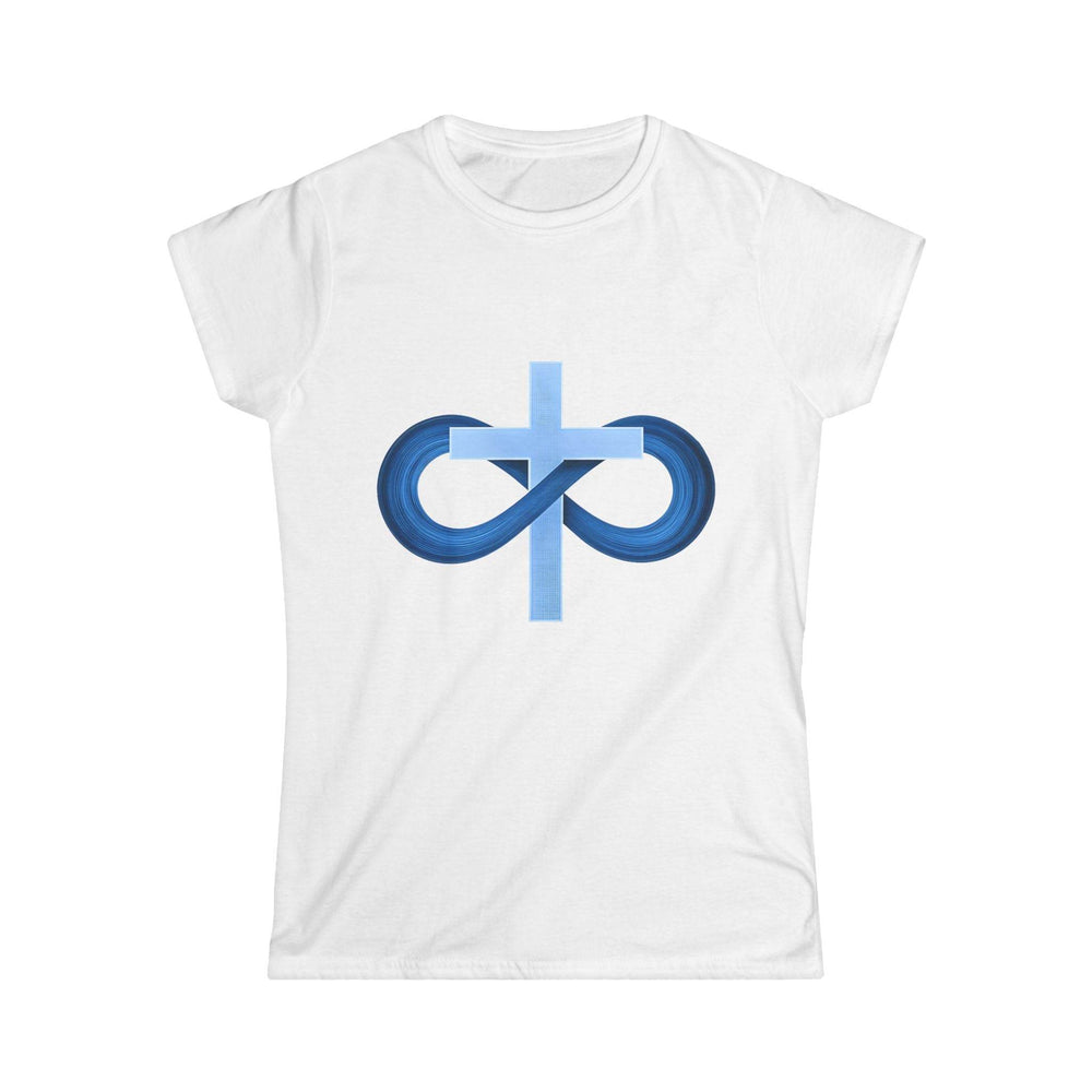 Infinity Cross Christian Shirt Bold Design - Gutsy Garb