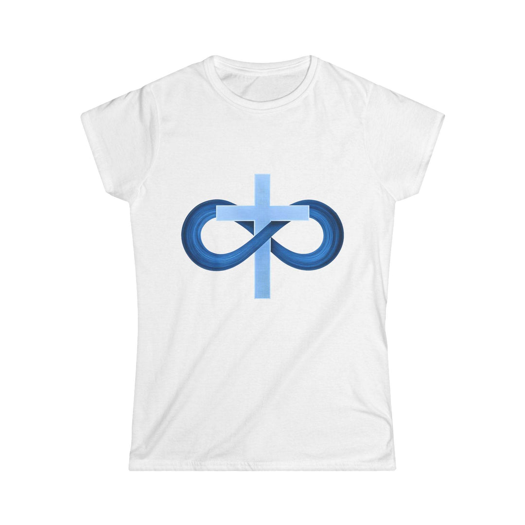 Infinity Cross Christian Shirt Bold Design - Gutsy Garb