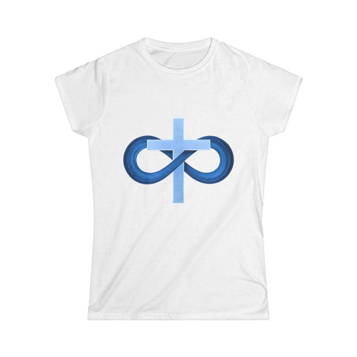Infinity Cross Christian Shirt Bold Design - Gutsy Garb