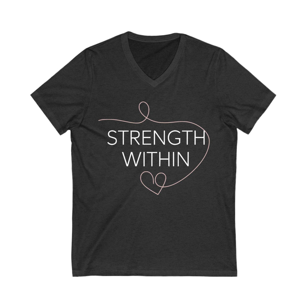 Inner Strength Graphic Tee V-Neck Shirt - Gutsy Garb