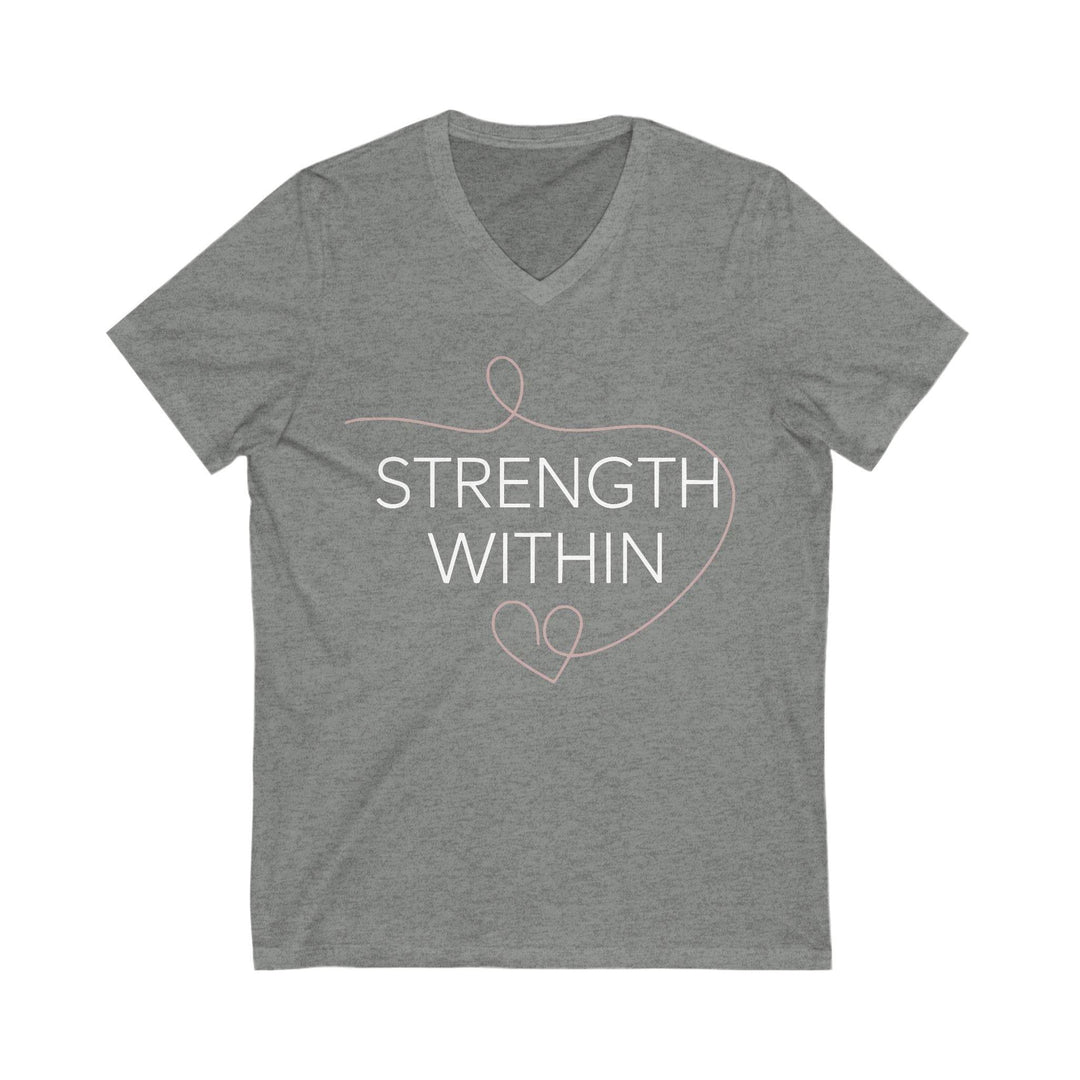 Inner Strength Graphic Tee V-Neck Shirt - Gutsy Garb