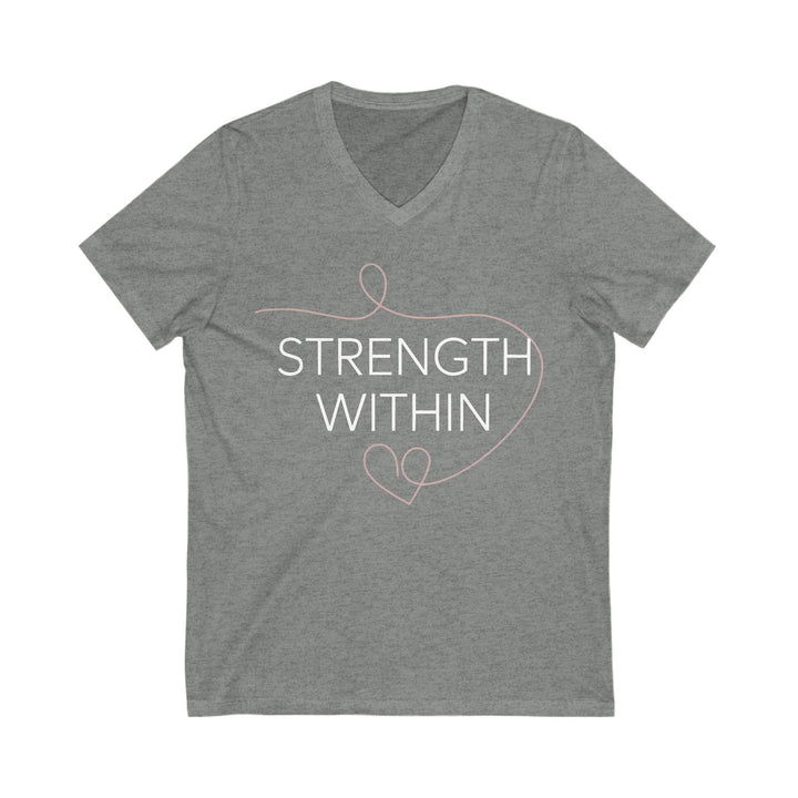 Inner Strength Graphic Tee V-Neck Shirt - Gutsy Garb