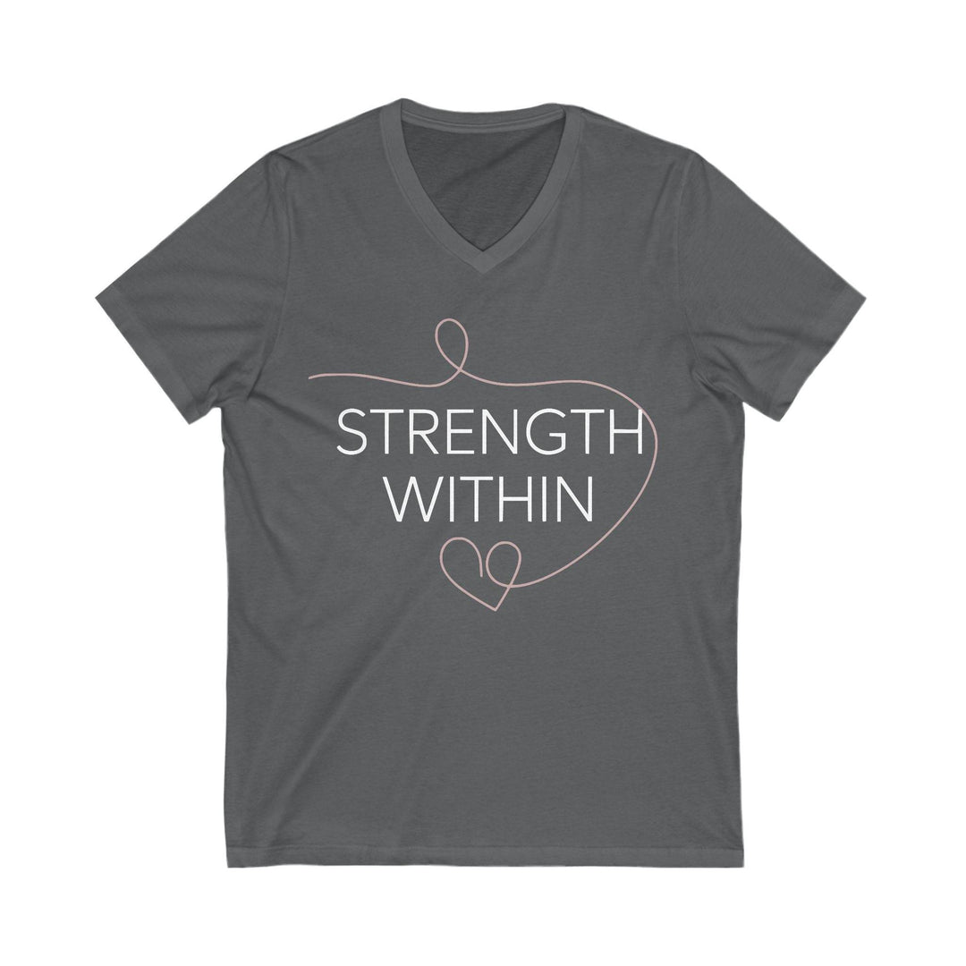 Inner Strength Graphic Tee V-Neck Shirt - Gutsy Garb