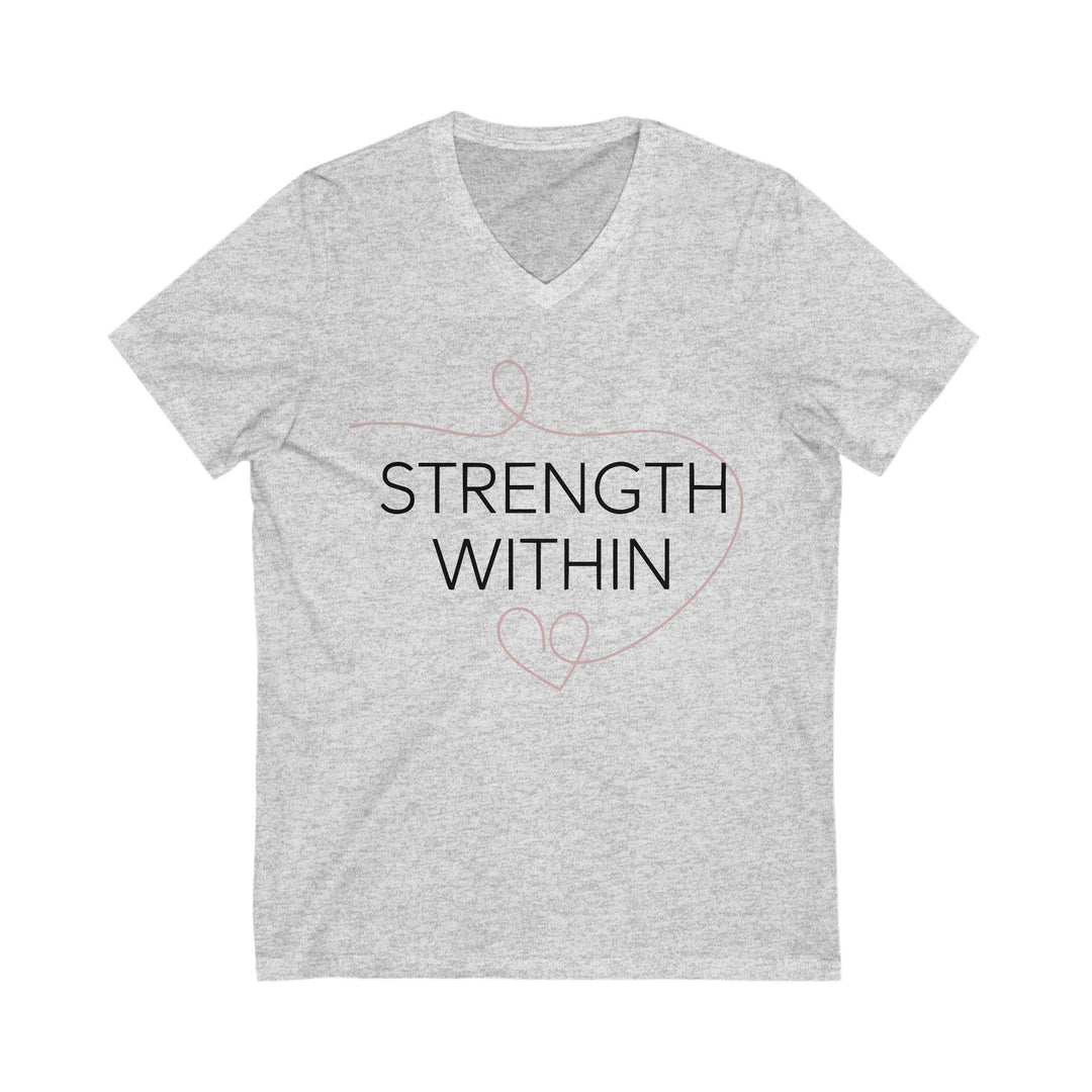 Inner Strength Graphic Tee V-Neck Shirt - Gutsy Garb