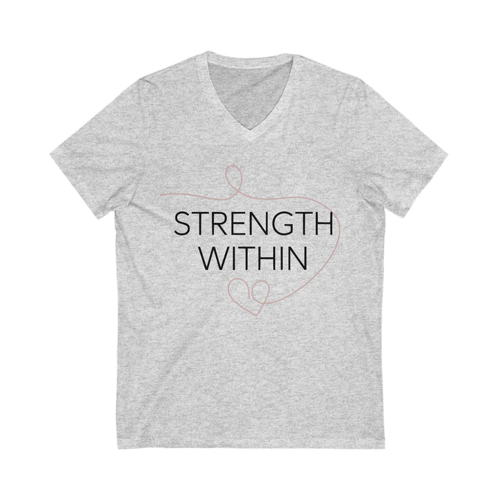 Inner Strength Graphic Tee V-Neck Shirt - Gutsy Garb