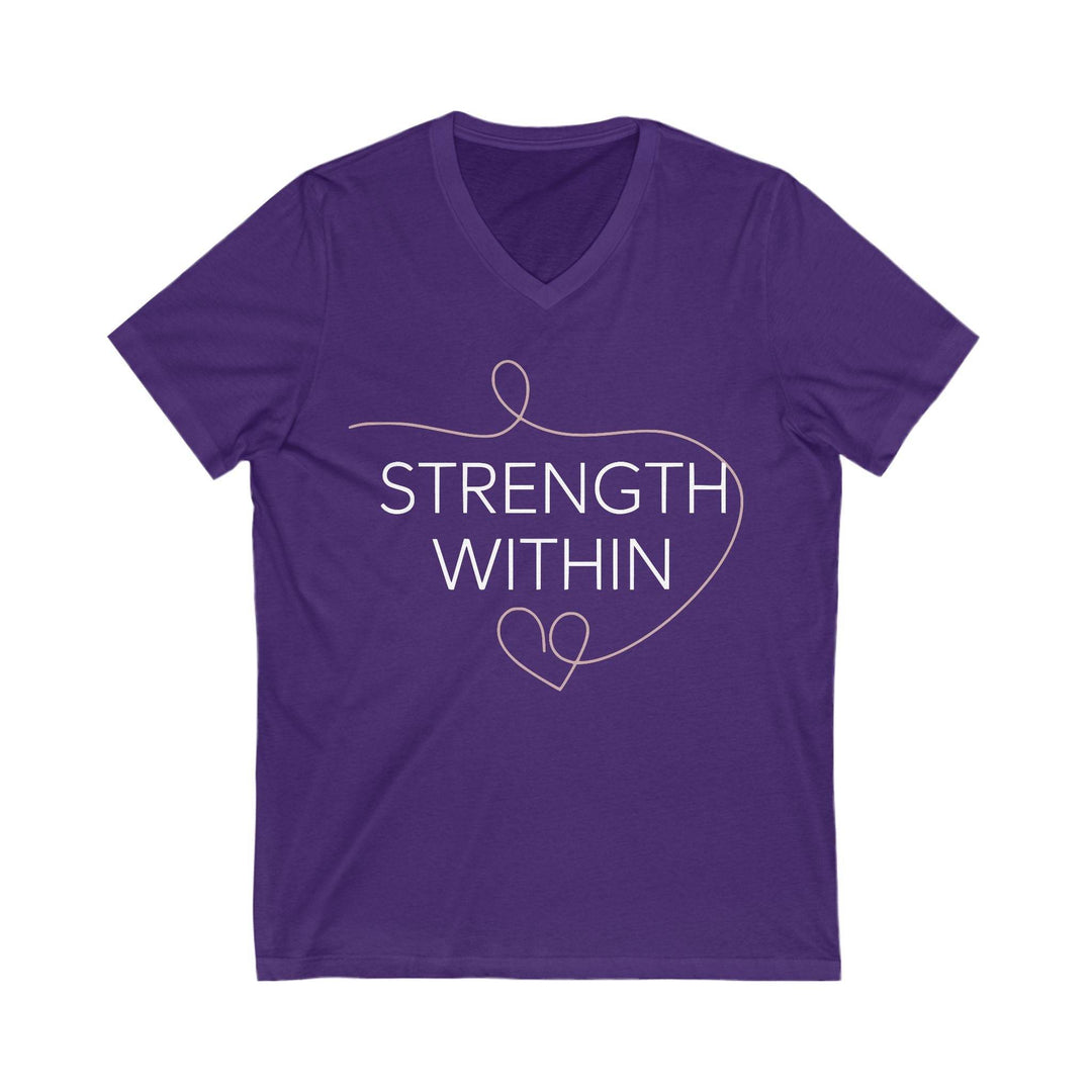Inner Strength Graphic Tee V-Neck Shirt - Gutsy Garb