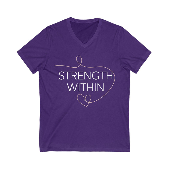 Inner Strength Graphic Tee V-Neck Shirt - Gutsy Garb