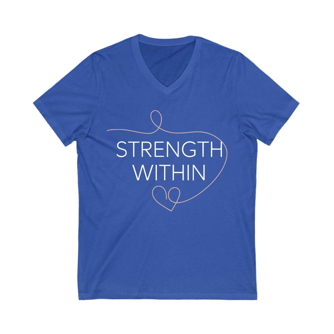 Inner Strength Graphic Tee V-Neck Shirt - Gutsy Garb