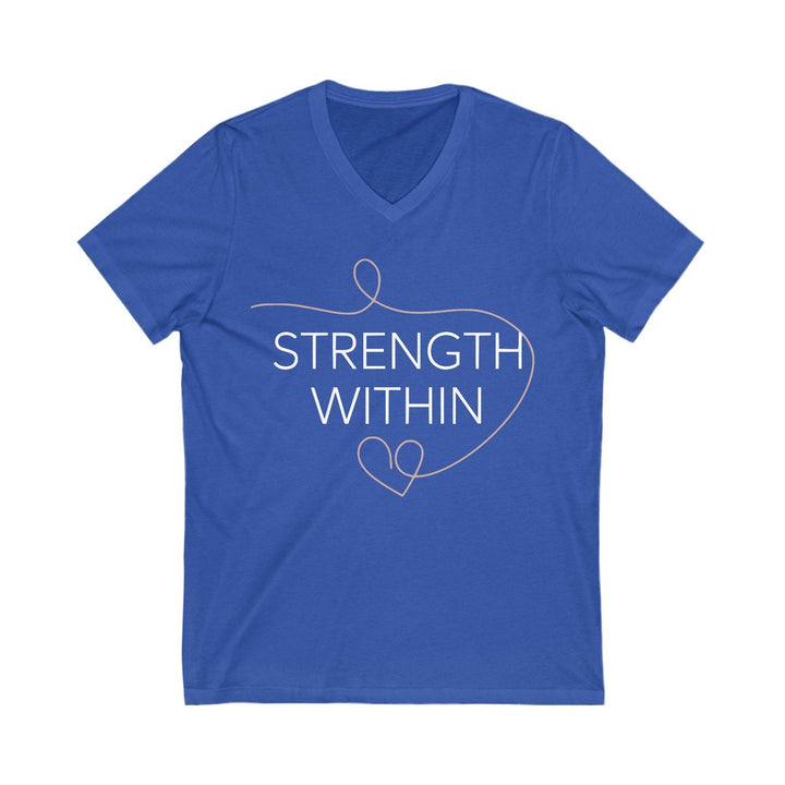 Inner Strength Graphic Tee V-Neck Shirt - Gutsy Garb