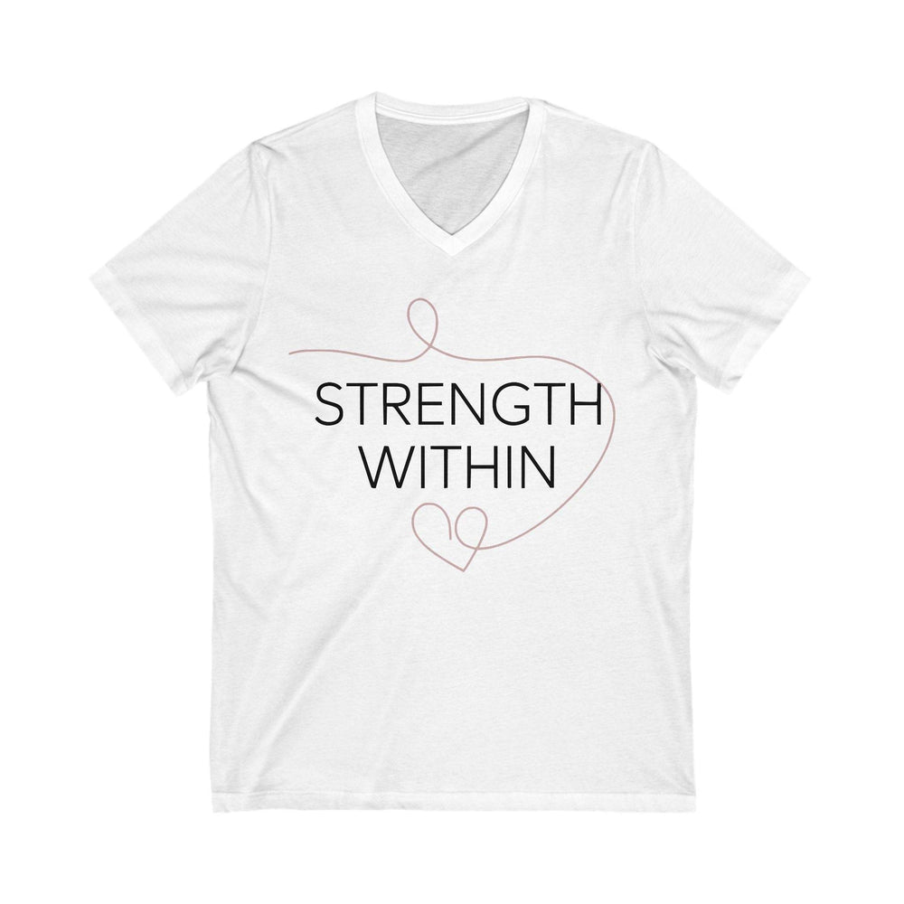 Inner Strength Graphic Tee V-Neck Shirt - Gutsy Garb