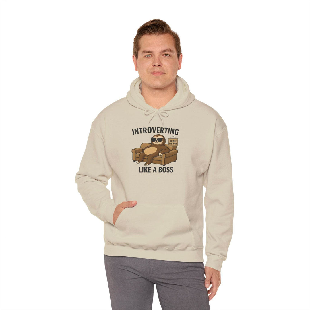 Introvert Hoodie for Men and Women - Bold Comfort - Gutsy Garb