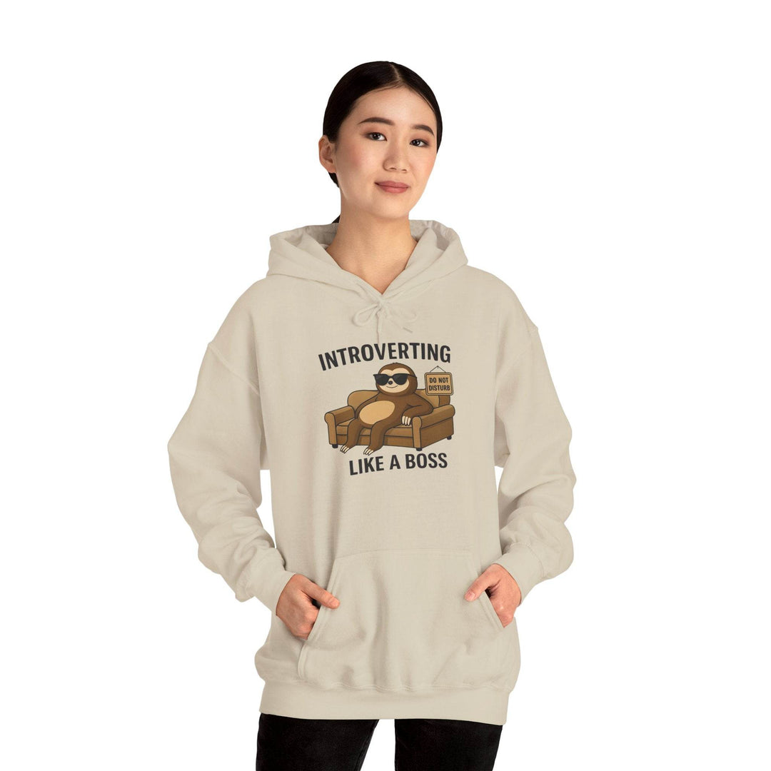 Introvert Hoodie for Men and Women - Bold Comfort - Gutsy Garb